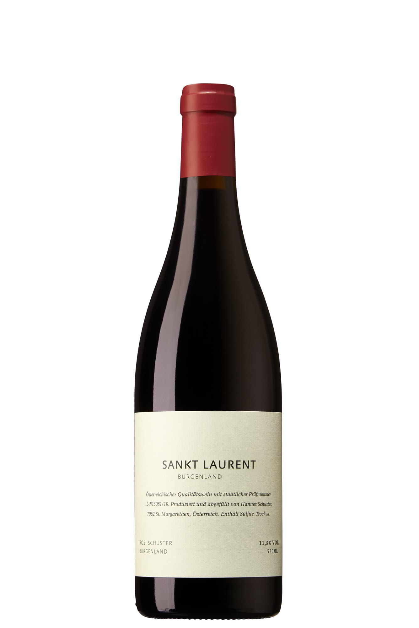Rosi und Hannes Schuster, St. Laurent 2022 Bio
